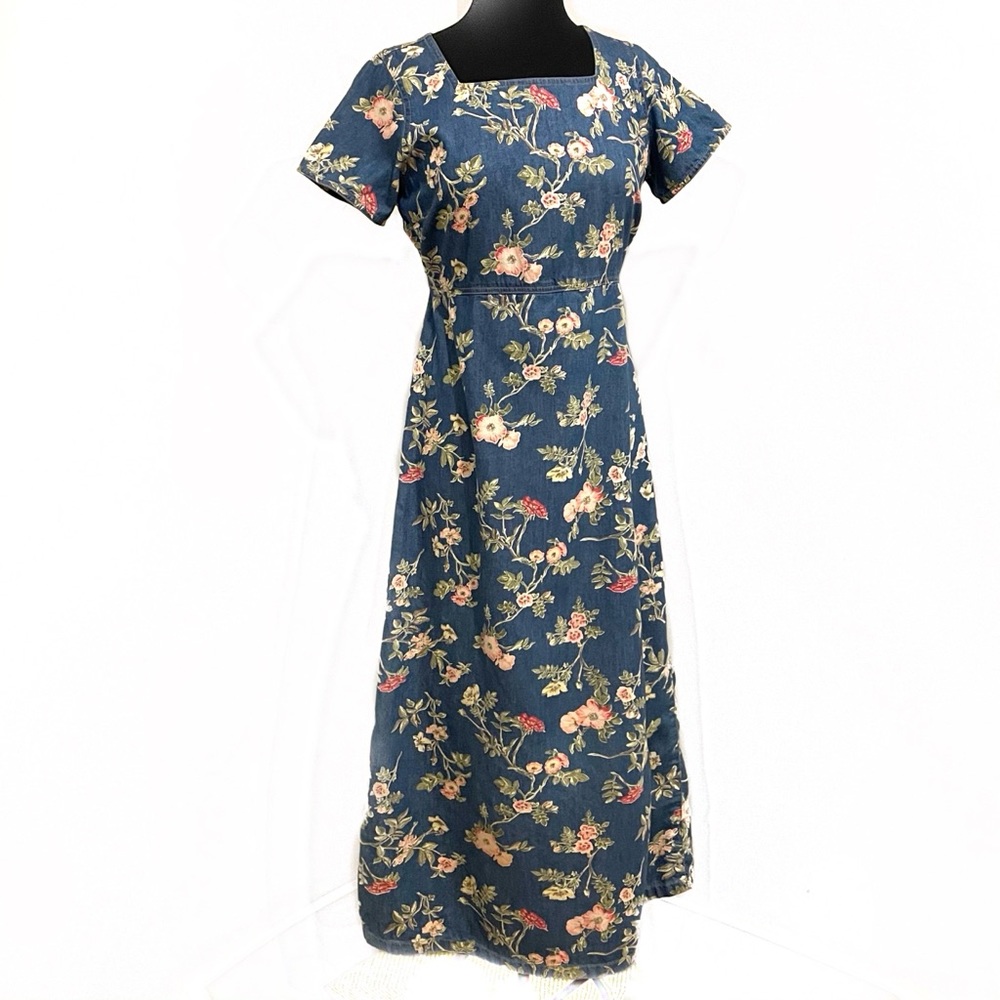 Vintage 90’s Denim Maxi Dress